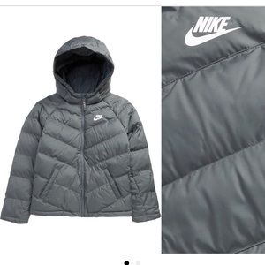 Nike grey jacket size large
